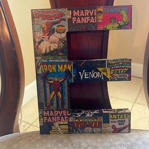 Marvel Superheroes Letter E Sign Home Decoration Wall Decor Kids Room Man CaveMa
